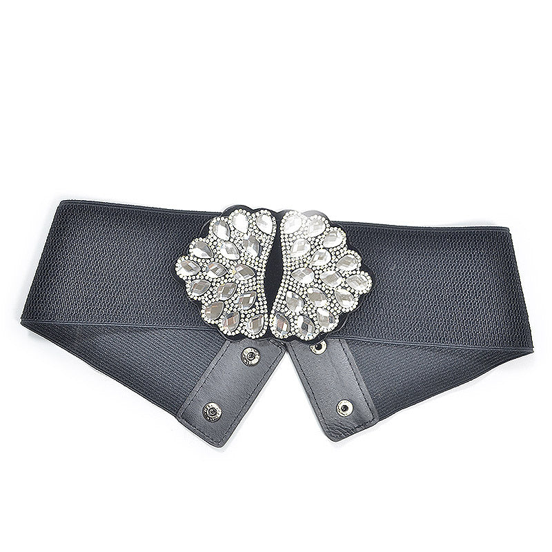 Crystal waist seal with skirt coat