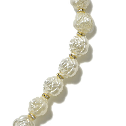 Pearl rose waist chain