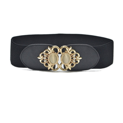 Fashion rhinestone inlaid belt