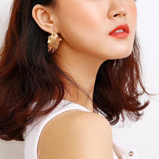 Alloy Geometric Elements Vintage Earrings