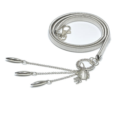 Goldfish rhinestone inlaid pendant waist chain