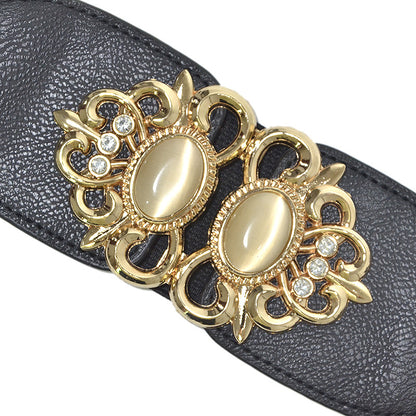 Fashion rhinestone inlaid belt