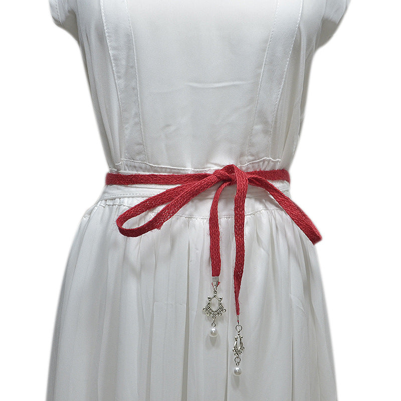 Pearl pendant waist rope wholesale