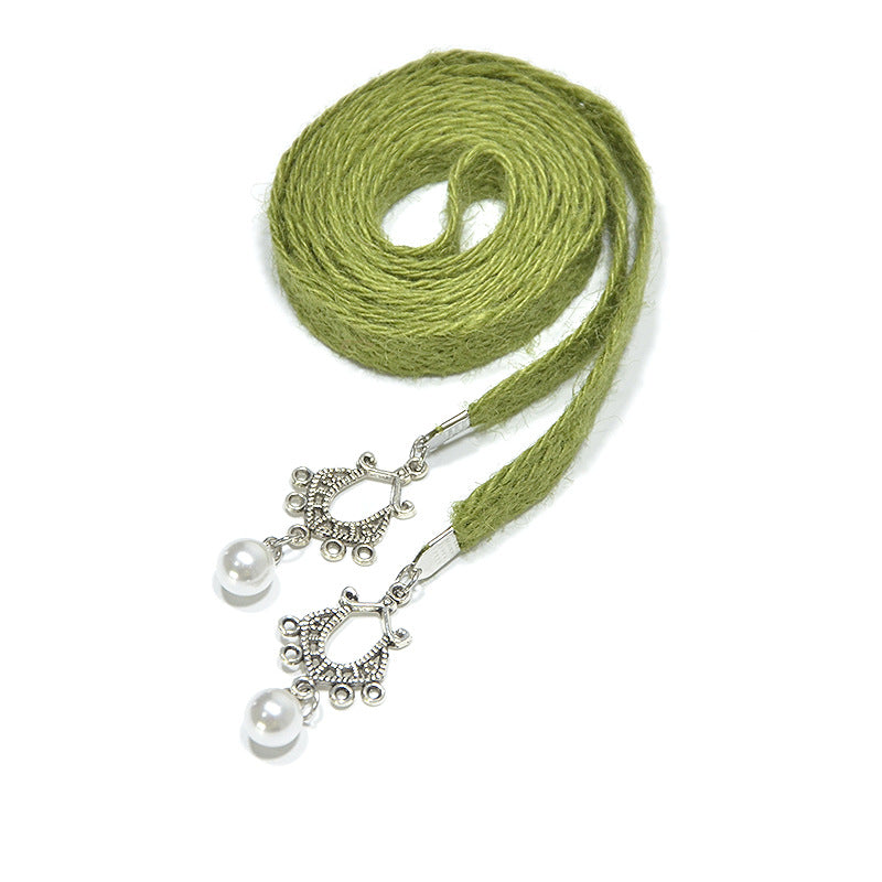 Pearl pendant waist rope wholesale