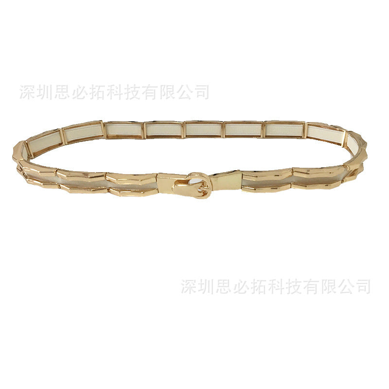 Skirt belt decorative metal