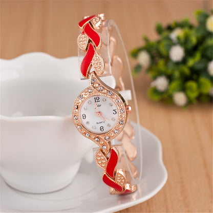Alloy quartz watch, multi-color