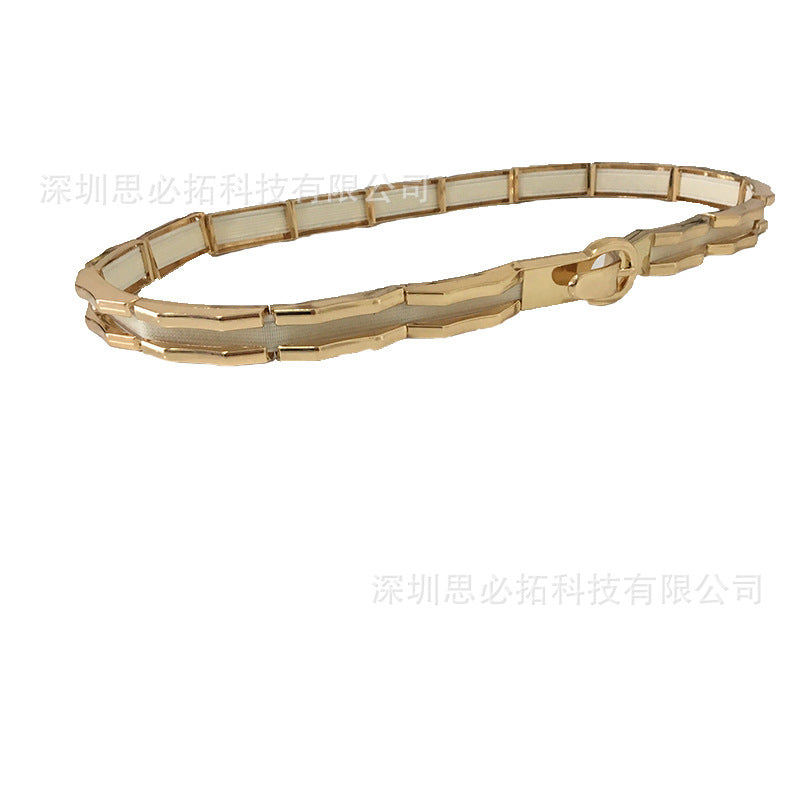 Skirt belt decorative metal