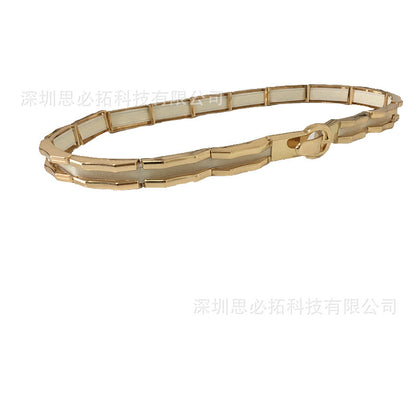 Skirt belt decorative metal