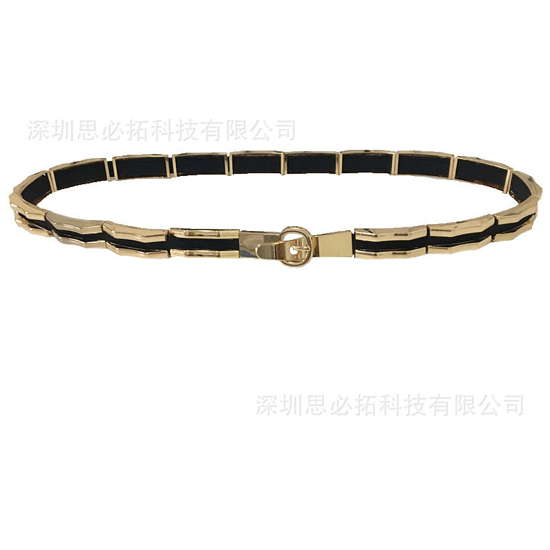 Skirt belt decorative metal