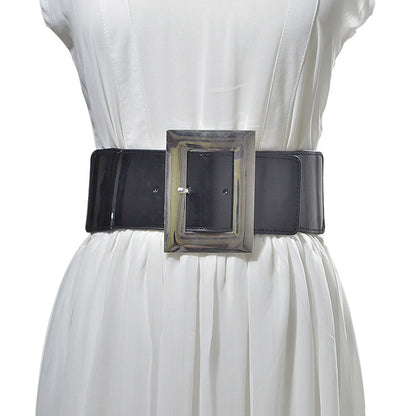 Faux Leather Pin Buckle Belt Ladies