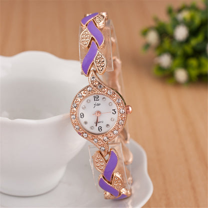 Alloy quartz watch, multi-color