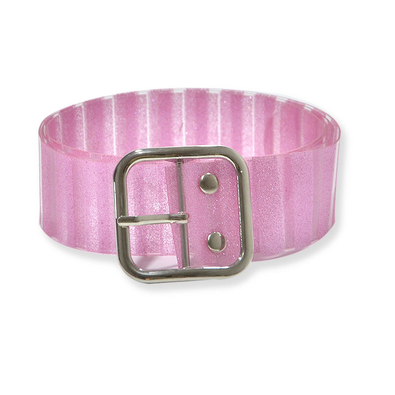 Camouflage crystal women's belt