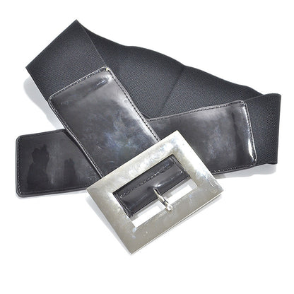 Faux Leather Pin Buckle Belt Ladies