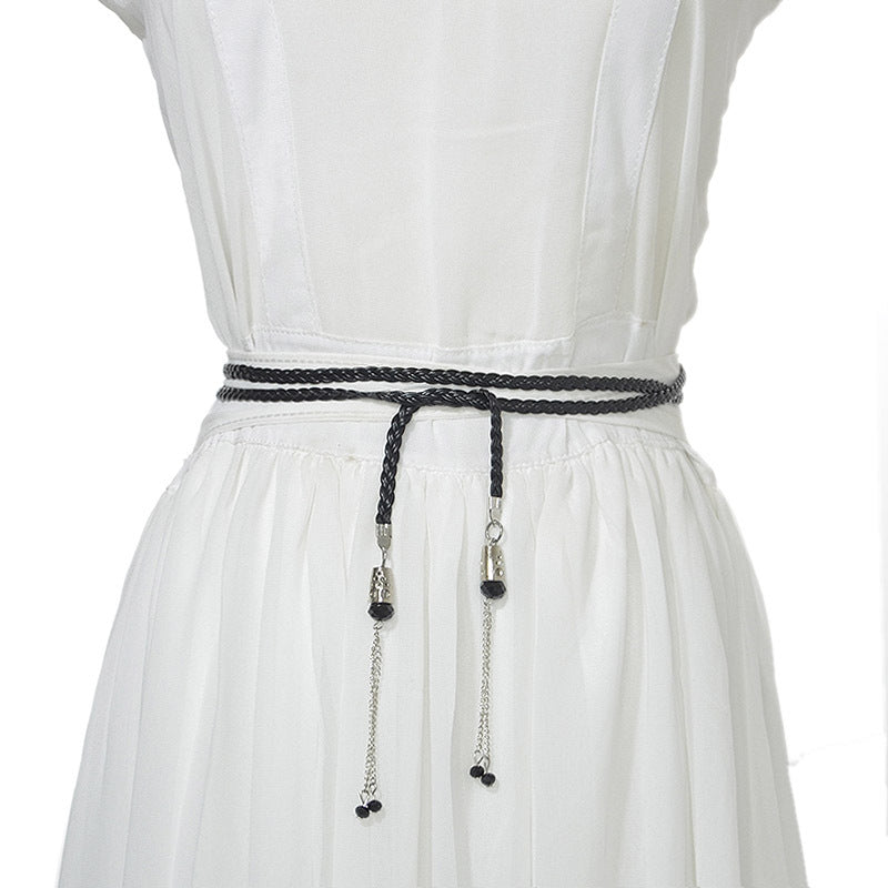 Crystal decorative waist chain