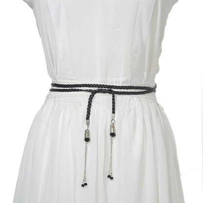 Crystal decorative waist chain