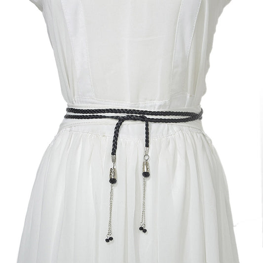 Crystal decorative waist chain