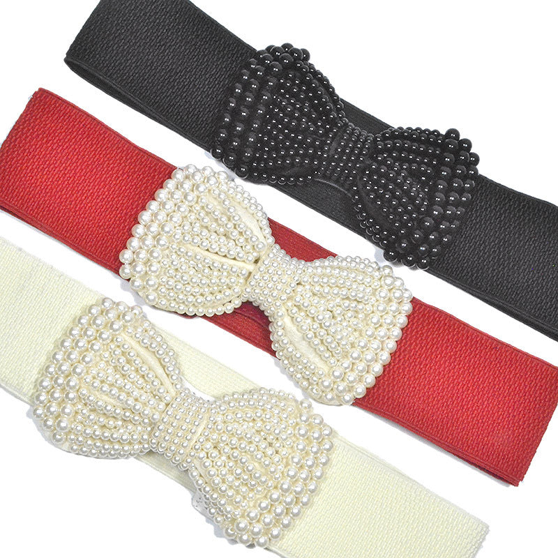 Pearl red belt