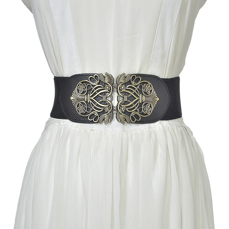 Pattern decoration wide belt wholesale
