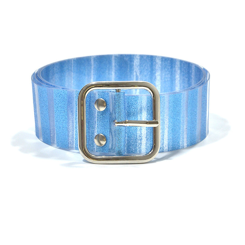 Camouflage crystal women's belt