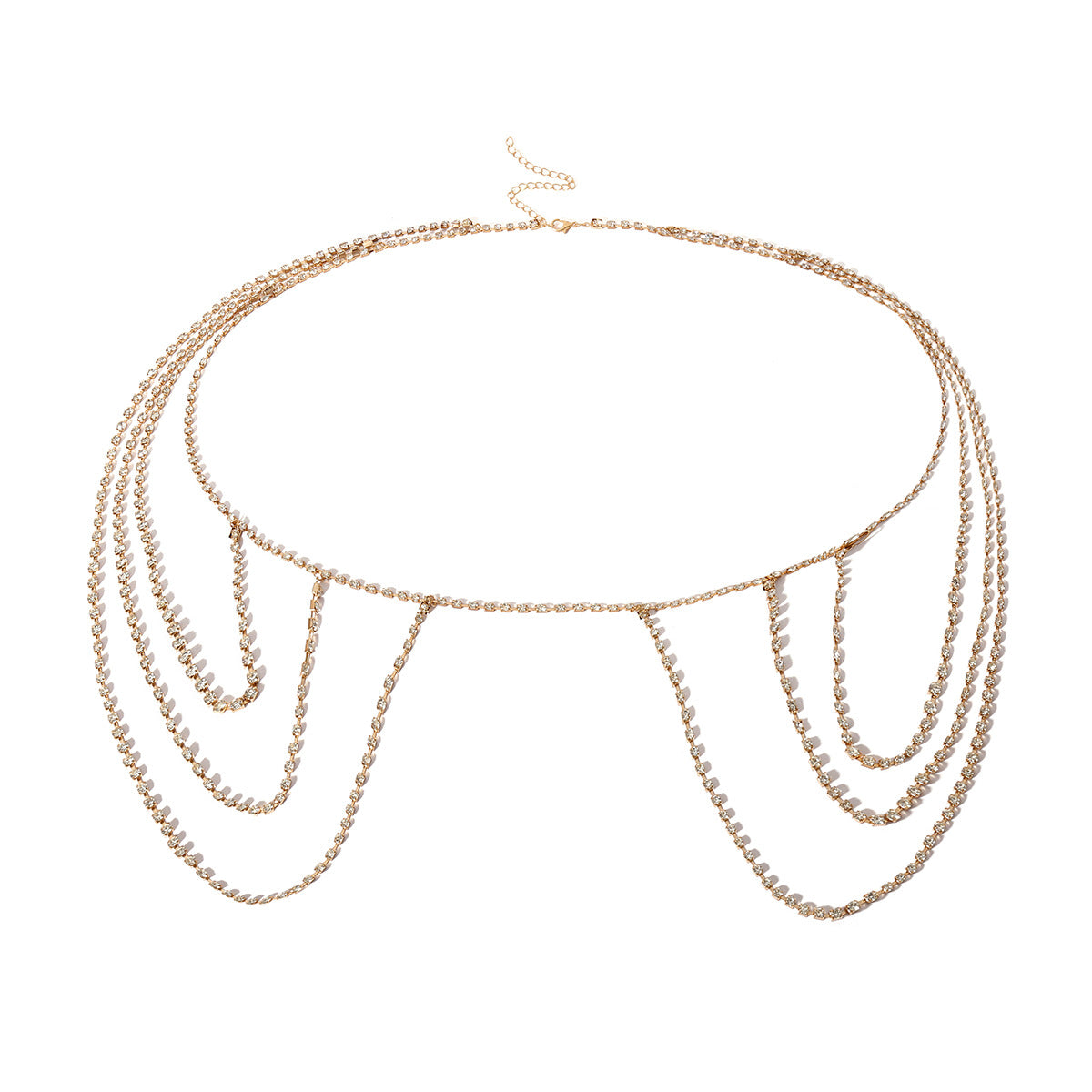 Bridal Clothing Body Chain Personality Exaggerated Shawl Chain