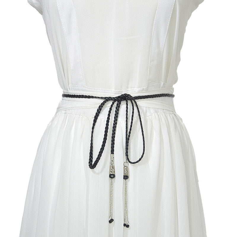 Crystal decorative waist chain