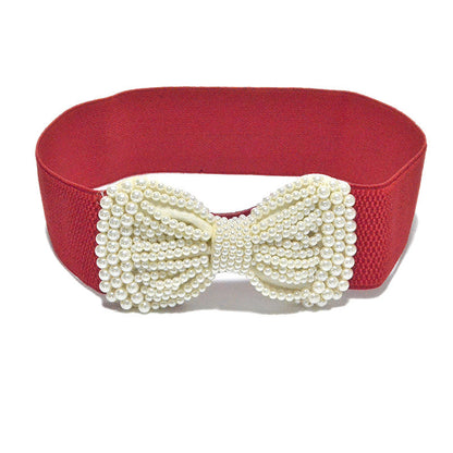 Pearl red belt