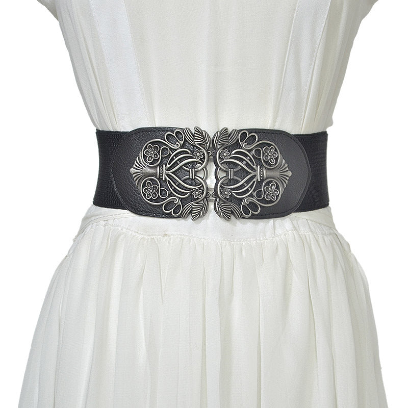 Pattern decoration wide belt wholesale