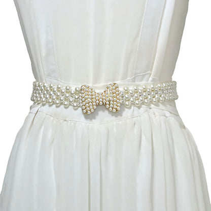 Bow bead thin belt spot wholesale