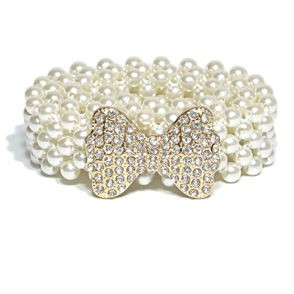 Bow bead thin belt spot wholesale