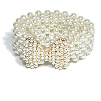 Bow bead thin belt spot wholesale