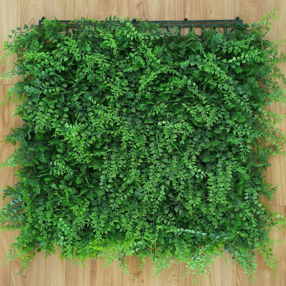 Artificial turf green wall flower wall