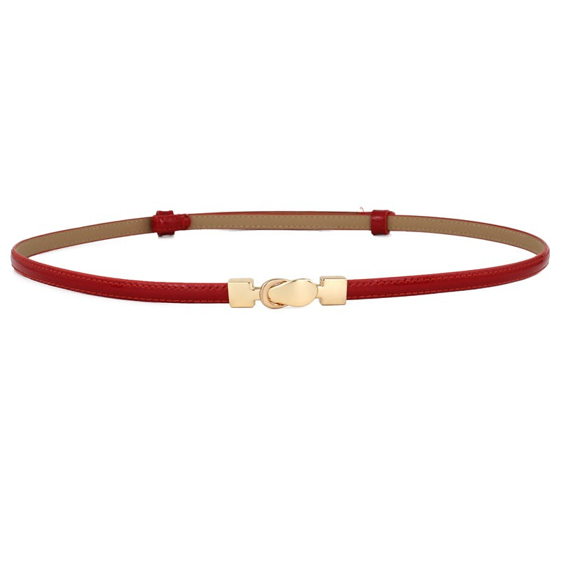 Belt women's fine leather