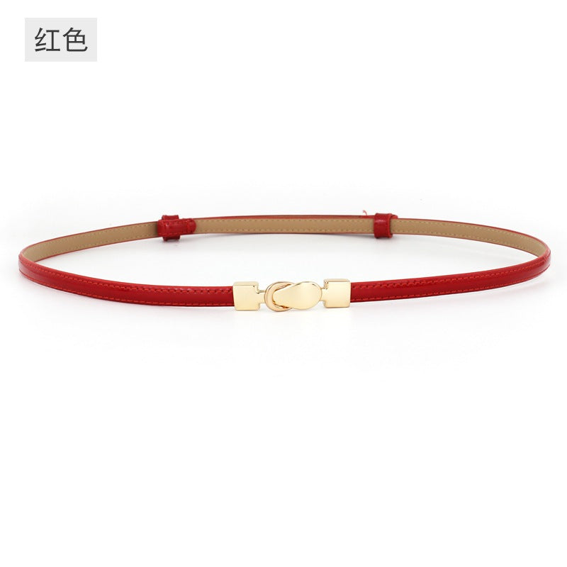 Belt women's fine leather