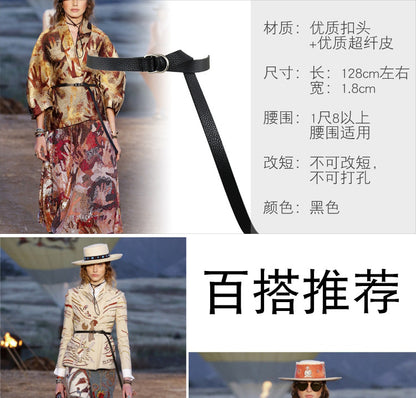 Personalized long belt