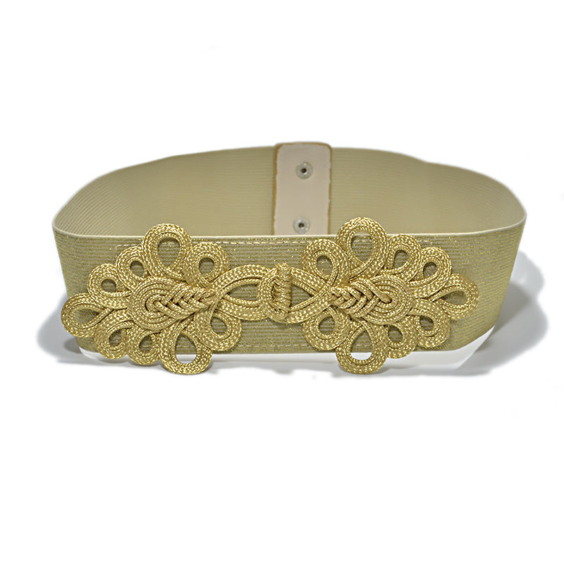 China Fu decorative wide belt