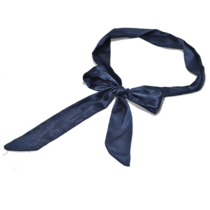 Silk straps, bows