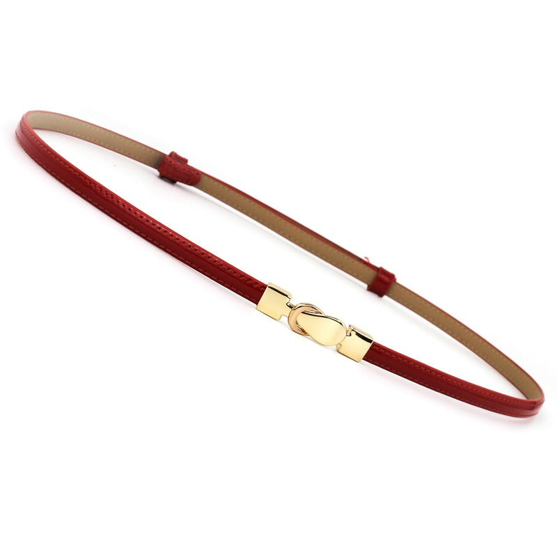 Belt women's fine leather