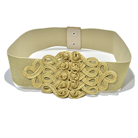 Ethnic elastic waist seal, ladies