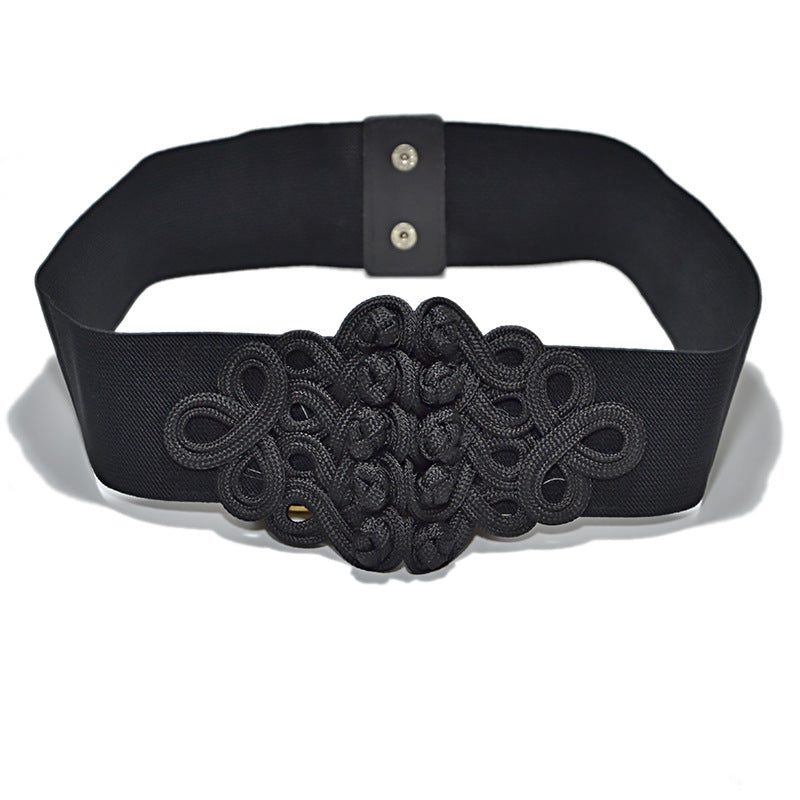 Ethnic elastic waist seal, ladies