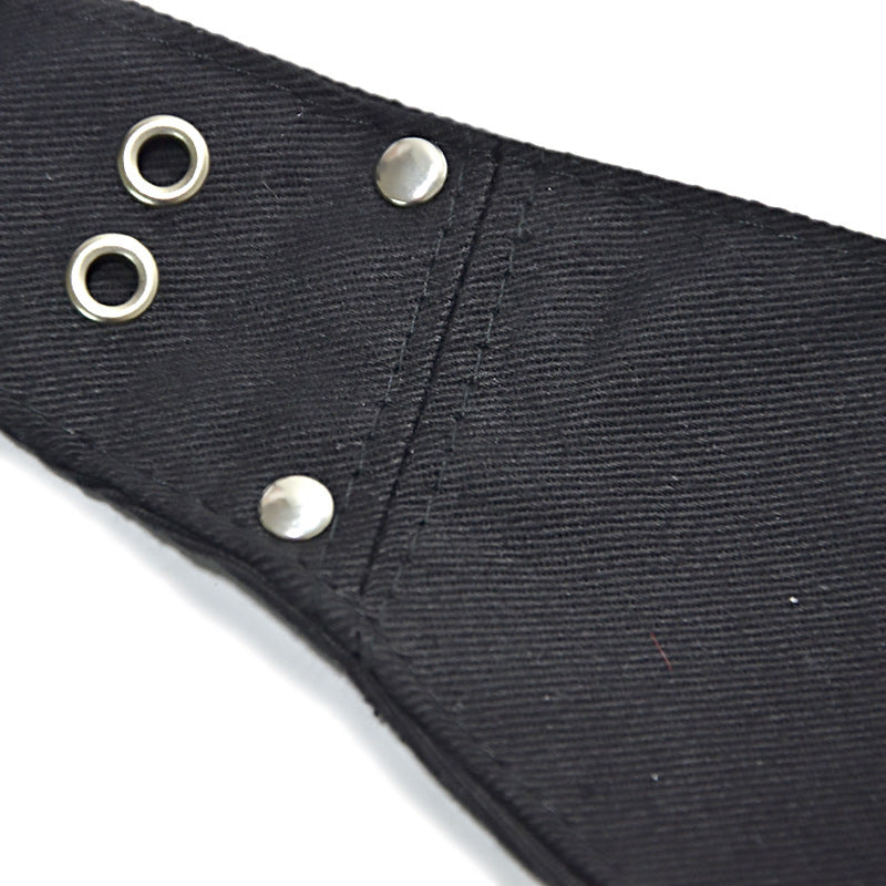 Cotton strap waist seal