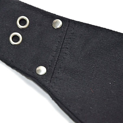 Cotton strap waist seal