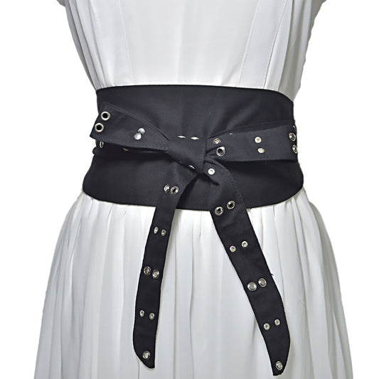 Cotton strap waist seal