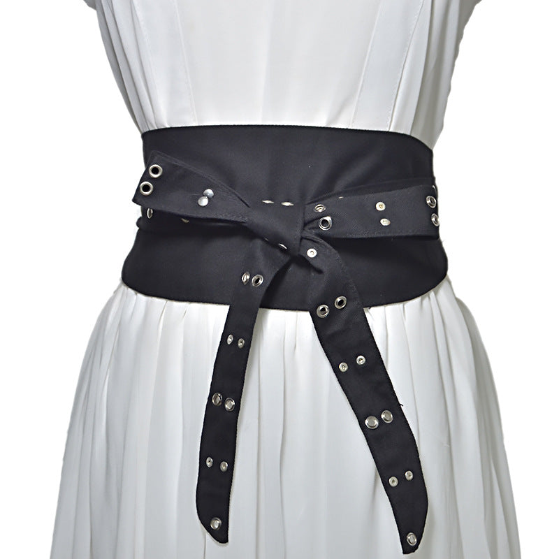 Cotton strap waist seal