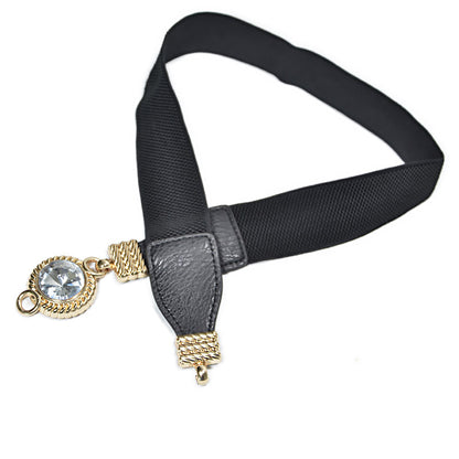 Fashion rhinestone inlaid decorative waist seal