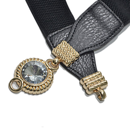 Fashion rhinestone inlaid decorative waist seal