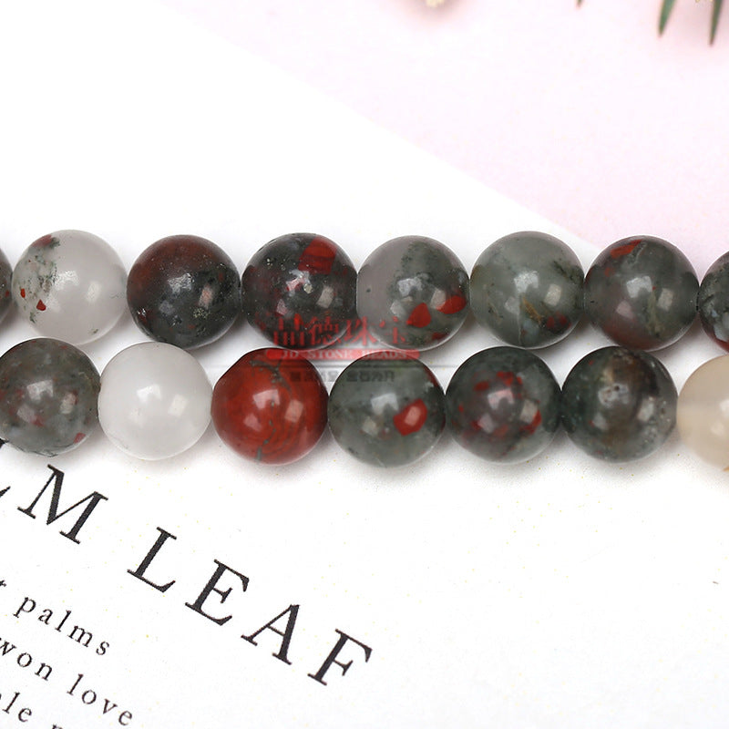 African Bloodstone Loose Pearl
