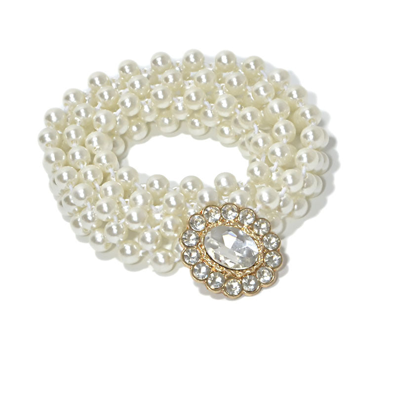 Fashion rhinestone inlaid women's decorative waist chain wholesale