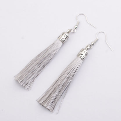 Bohemian fringed earrings