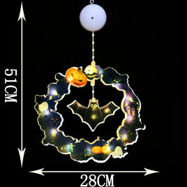 Halloween Christmas Series Suction Cup Lights Ladder Lights