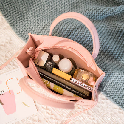 Crocodile pattern mini women's handbag